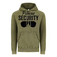 Vintage Olive princess security dad boyfriend husband pregnancy t shirt Vintage Hoodie - linhVisuals