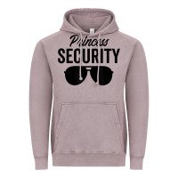 Vintage Zinc princess security dad boyfriend husband pregnancy t shirt Vintage Hoodie - linhVisuals