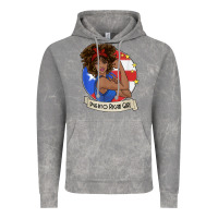 Cloud Rock puerto rican girl strong t shirt puerto rico pride boricua Vintage Hoodie - linhVisuals