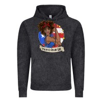 Vintage Black puerto rican girl strong t shirt puerto rico pride boricua Vintage Hoodie - linhVisuals