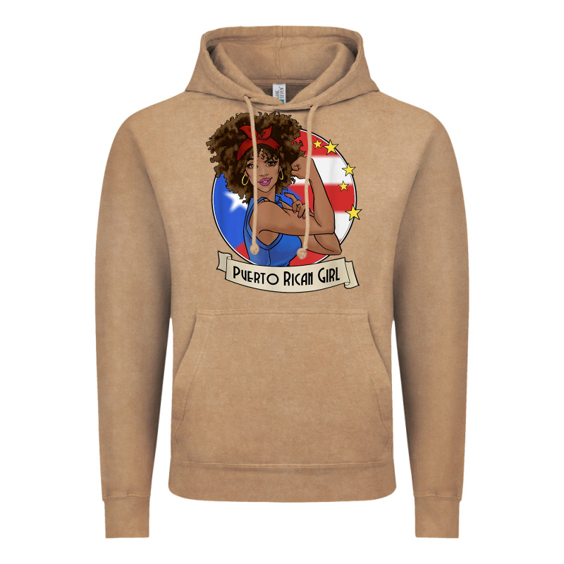 Puerto Rican Girl Strong T Shirt Puerto Rico Pride Boricua Vintage Hoodie by linhVisuals | Teevron