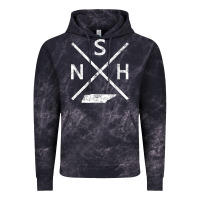 Cloud Black vintage nashville retro nsh cross t shirt Vintage Hoodie - linhVisuals