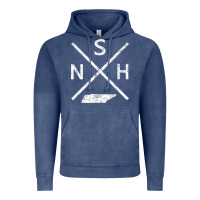 Vintage Denim vintage nashville retro nsh cross t shirt Vintage Hoodie - linhVisuals