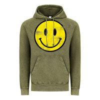Vintage Olive vintage retro happy smiley face 80's 90's aesthetic t shirt Vintage Hoodie - linhVisuals