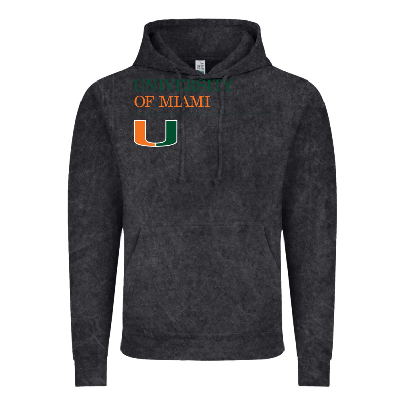 The University Of Miami Vintage Hoodie by linhVisuals | Teevron