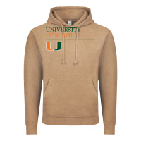 Vintage Coffee The university of miami Vintage Hoodie - linhVisuals