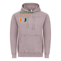 Vintage Zinc The university of miami Vintage Hoodie - linhVisuals