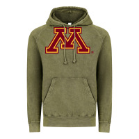 Vintage Olive The university of minnesota Vintage Hoodie - linhVisuals