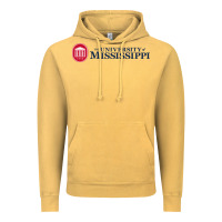 Vintage Mustard The university of mississippi Vintage Hoodie - linhVisuals