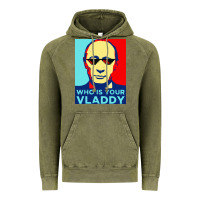Vintage Olive who is your vladdy Vintage Hoodie - linhVisuals