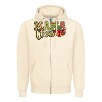 Sandshell mama claus Zipper Hoodie - JahusDesignShop