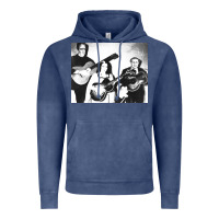 Vintage Denim the munsters play it again Vintage Hoodie - linhVisuals