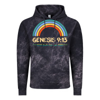Cloud Black genesis 913 god's promise faithfully rainbow bible verse t shirt Vintage Hoodie - linhVisuals