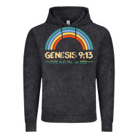 Vintage Black genesis 913 god's promise faithfully rainbow bible verse t shirt Vintage Hoodie - linhVisuals