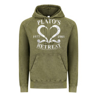 Vintage Olive plato retreat club vintage retro nyc t shirt Vintage Hoodie - linhVisuals