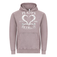Vintage Zinc plato retreat club vintage retro nyc t shirt Vintage Hoodie - linhVisuals