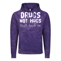 Cloud Purple drugs not hugs Vintage Hoodie - linhVisuals