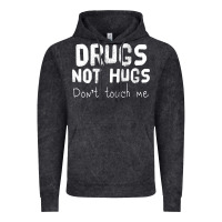 Drugs Not Hugs Vintage Hoodie | Teevron