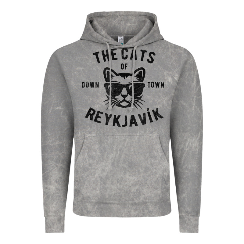 Cats Of Downtown Reykjavik T Shirt Vintage Hoodie by linhVisuals | Teevron