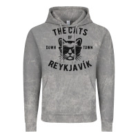 Cloud Rock cats of downtown reykjavik t shirt Vintage Hoodie - linhVisuals