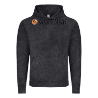 Vintage Black University of Maryland, College Park, Vintage Hoodie - linhVisuals