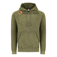 Vintage Olive University of Maryland, College Park, Vintage Hoodie - linhVisuals