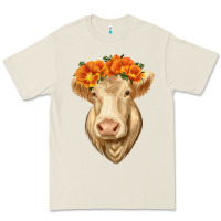 Bone Charolais Cow Premium Tee - RanaPortraitStore