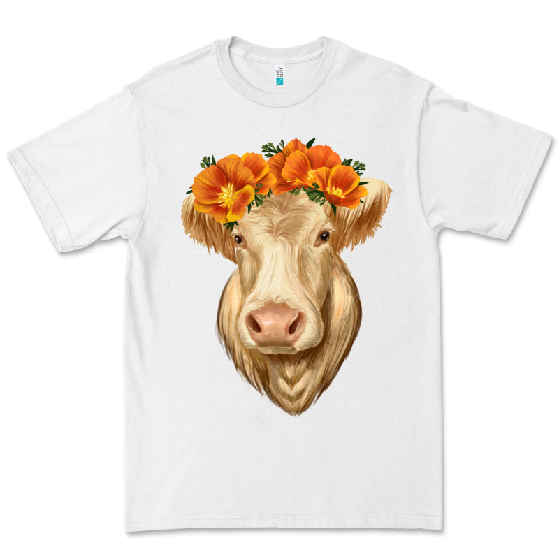 Charolais Cow Premium Tee by RanaPortraitStore | Teevron