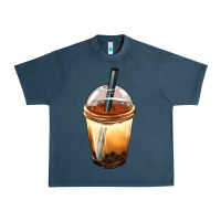 Midnight Navy Bobba cup Urban Heavy Tee - FaDigitalArtStudio