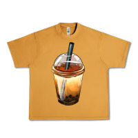 Peanut Butter Bobba cup Urban Heavy Tee - FaDigitalArtStudio