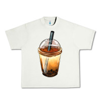 Pistachio Bobba cup Urban Heavy Tee - FaDigitalArtStudio