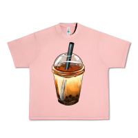 Salmon Bobba cup Urban Heavy Tee - FaDigitalArtStudio