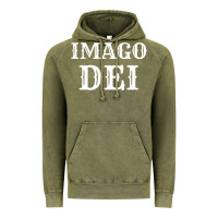 Vintage Olive imago dei image of god christian t shirt reformed jesus Vintage Hoodie - linhVisuals