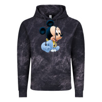 Cloud Black baby micke  mouse Vintage Hoodie - linhVisuals