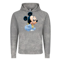 Cloud Rock baby micke  mouse Vintage Hoodie - linhVisuals