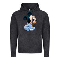 Vintage Black baby micke  mouse Vintage Hoodie - linhVisuals