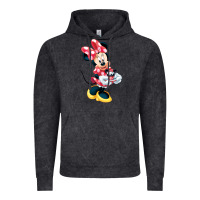 Vintage Black minni mouse Vintage Hoodie - linhVisuals