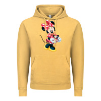 Vintage Mustard minni mouse Vintage Hoodie - linhVisuals