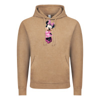 Vintage Coffee minni mouse Vintage Hoodie - linhVisuals