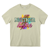 Mossy Mother hustler lightning bolt mother's day Heavy Core Tee - HowdyJamesFarm