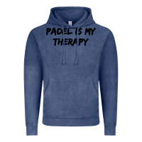 Vintage Denim padel is my therapy Vintage Hoodie - linhVisuals