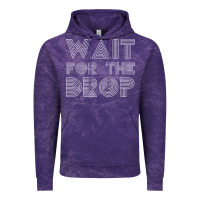 Cloud Purple retro edm wait for the drop house dj trance wash t shirt Vintage Hoodie - linhVisuals