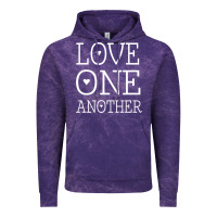 Cloud Purple love one another jesus quote christian t shirt Vintage Hoodie - linhVisuals