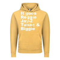 Vintage Mustard it goes reggie jay Vintage Hoodie - linhVisuals