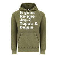 Vintage Olive it goes reggie jay Vintage Hoodie - linhVisuals