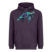 Plum turtle Heavyweight Hoodie - RanaPortraitStore