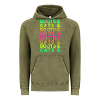 Vintage Olive edm rave shirt  boots and cats gift Vintage Hoodie - linhVisuals
