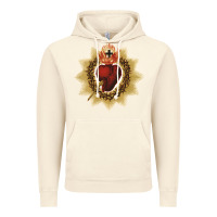 Vintage Artic sacred heart of jesus catholic devotion t shirt Vintage Hoodie - linhVisuals