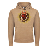 Vintage Coffee sacred heart of jesus catholic devotion t shirt Vintage Hoodie - linhVisuals