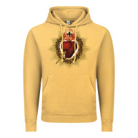 Vintage Mustard sacred heart of jesus catholic devotion t shirt Vintage Hoodie - linhVisuals